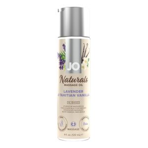 System JO - Aceite de masaje de lavanda y vainilla tahitiana Naturals - 120 ml