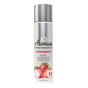 System JO - Aromatix Aceite de Masaje Perfumado Fresa -120 ml