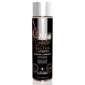System JO - Lubricante a base de agua Gelato con sabor a caramelo salado - 120 ml