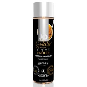 System JO - Lubricante H2O a base de agua con sabor a crème brulee - 120 ml