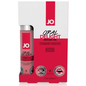 System JO - Oral Delight Gel Estimulante para Clítoris Fresa - 30 ml