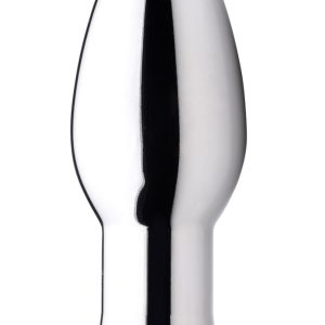 Tapón anal recargable Chrome Blast con mando a distancia - Pequeño