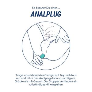 Tapón Anal Vibratorio Nexo Golpe-B