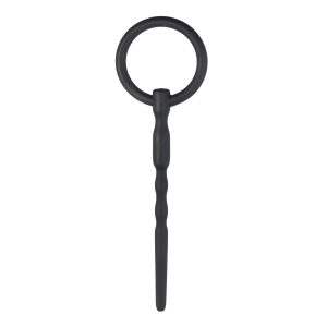 Tapón de silicona para pene con anillo de extracción