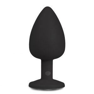 Tapón grande de diamante - Negro