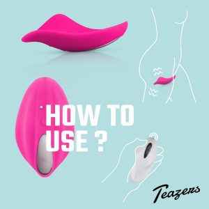Teazers - Mini vibrador con mando a distancia