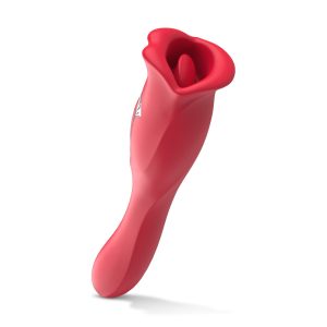 Teazers vibrador con estimulador de clítoris que lame