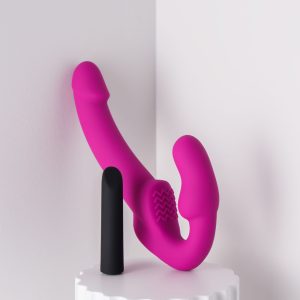 Temptasia - Arnés sin correa con vibrador Estella - Rosa