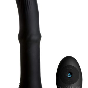 Thunderplugs - Vibrador anal con eje móvil