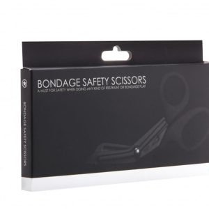 Tijera de seguridad Bondage - Negra