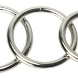 Trine Steel Ring Collection