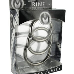 Trine Steel Ring Collection