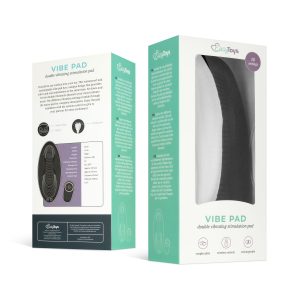 Vibe Pad Doble Vibración con Control Remoto - Negro