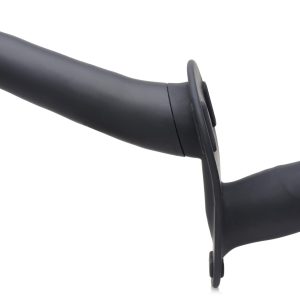 Vibrador de arnés Power Pegger doble - Negro