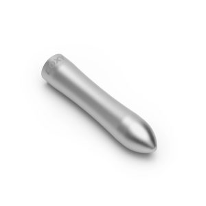 Vibrador de bala de aluminio Doxy - Plata