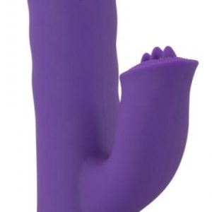 Vibrador de Conejo Giratorio y de Empuje