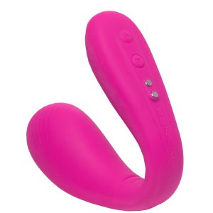 Vibrador del punto G controlado por la aplicación Lovense Quake - Rosa