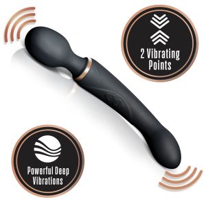 Vibrador doble Lush Gia - Negro