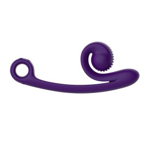 Vibrador Doble Snail Vibe Curve - Morado