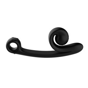 Vibrador Doble Snail Vibe Curve - Negro