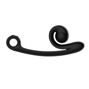 Vibrador Doble Snail Vibe Curve - Negro