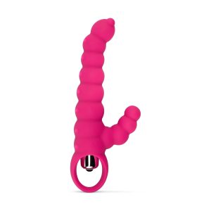 Vibrador estriado Tarzan - Rosa