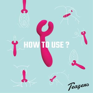 Vibrador para parejas Teazers