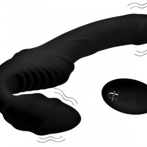 Vibrador sin tirantes sin tirantes Pro Rider - Negro