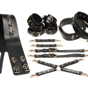 XR Brands - Arnés de Muslo Tentador - Negro