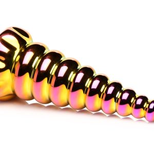XR Brands - Dildo de Vidrio Arcoíris Crepuscular