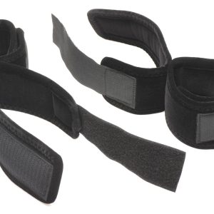 XR Brands - Esposas para muñecas y tobillos - Negro