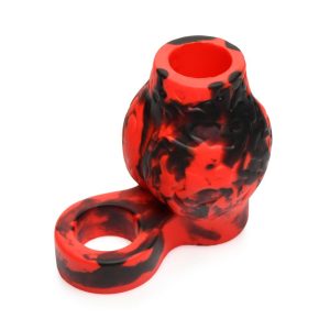 XR Brands - Hell Hound Estirador de Testículos - Rojo