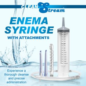 XR Brands - Jeringa de Enema con Accesorios - 150 ml