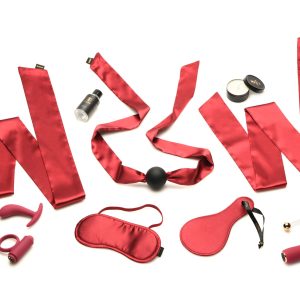 XR Brands - Set de Masaje y Bondage para Amantes