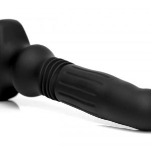 XR Brands - Vibrador anal vibrante y de empuje