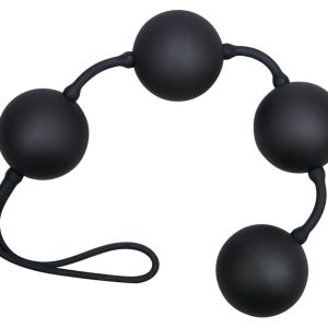 You2Toys - Cadena de amor negra con 4 bolas