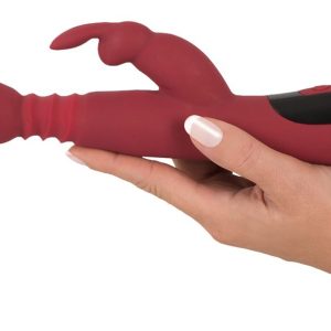 You2Toys - Vibrador de conejo que empuja, gira y calienta